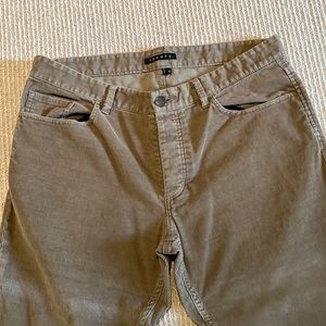 Men's Brown Corduroy Pants